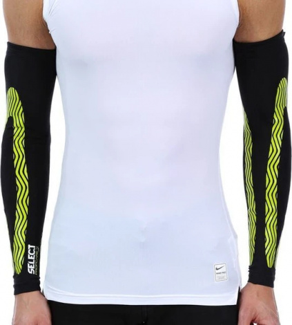 Рукава компресійні Select Compression sleeve 6610 чорні 566100-010