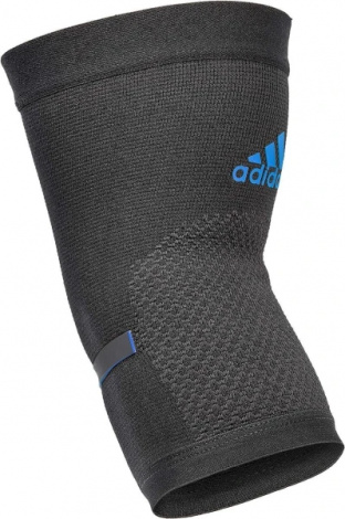 Фиксатор Локтя Adidas Performance Elbow Support Черный, Синий Унисекс L