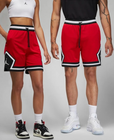 Шорти баскетбольні Nike JORDAN DRI-FIT SPORT DIAMOND SHORTS червоні DX1487-687