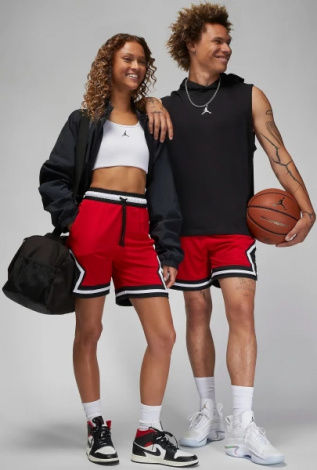 Шорти баскетбольні Nike JORDAN DRI-FIT SPORT DIAMOND SHORTS червоні DX1487-687