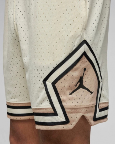 Шорти баскетбольні Nike JORDAN DRI-FIT SPORT DIAMOND SHORTS бежеві DX1487-113