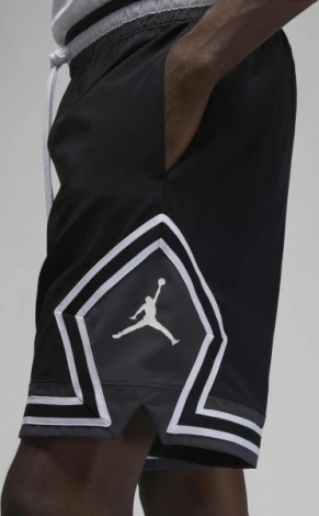 Шорти баскетбольні Nike JORDAN DRI-FIT SPORT WOVEN DIAMOND SHORTS чорні FB7580-010