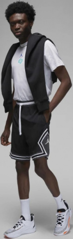 Шорти баскетбольні Nike JORDAN DRI-FIT SPORT WOVEN DIAMOND SHORTS чорні FB7580-010