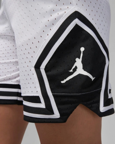 Шорти баскетбольні Nike JORDAN DRI-FIT SPORT DIAMOND SHORTS білі DX1487-100
