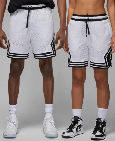 Шорти баскетбольні Nike JORDAN DRI-FIT SPORT DIAMOND SHORTS білі DX1487-100