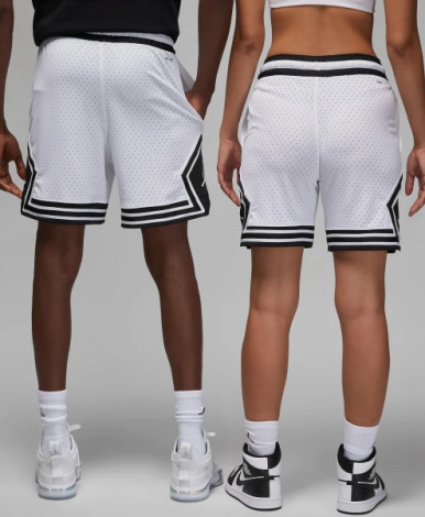 Шорти баскетбольні Nike JORDAN DRI-FIT SPORT DIAMOND SHORTS білі DX1487-100