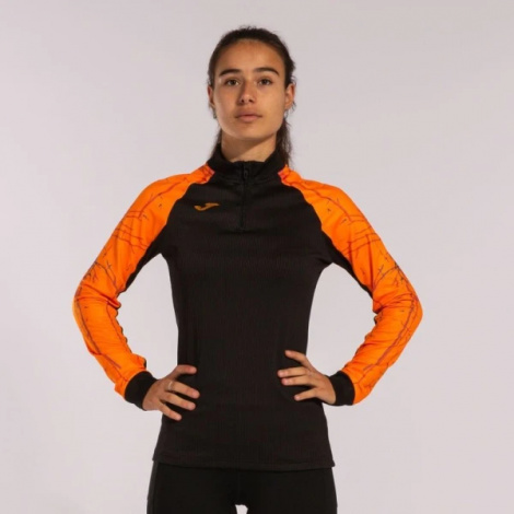 Реглан Joma ELITE IX SWEATSHIRT BLACK ORANGE