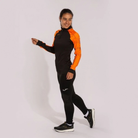 Реглан Joma ELITE IX SWEATSHIRT BLACK ORANGE