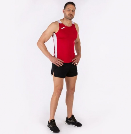 Майка для бігу Joma RECORD II червоно-біла 102222.602