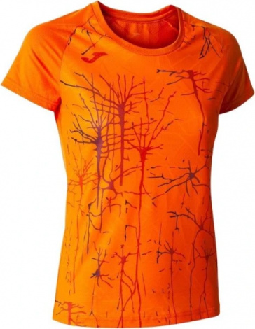 Футболка бігова жіноча Joma ELITE IX помаранчева 901647.886