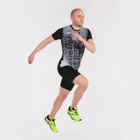 Футболка бігова Joma ELITE VIII чорна 101929.100