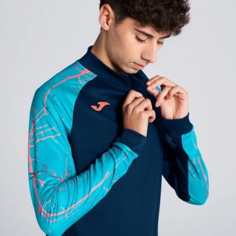 Реглан Joma ELITE IX SWEATSHIRT NAVY TURQUOISE