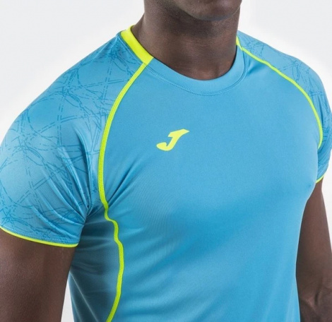 Футболка Joma OLIMPIA 100736.010 бірюзово-жовта