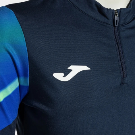 Реглан для бігу жіночий Joma ELITE XI темно-синьо-синьо-зелений 902253.317