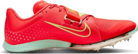 Кросівки для стрибків Nike ZOOM LONG JUMP ELITE червоно-салатові FZ9326-600