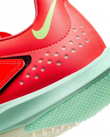 Кросівки для стрибків Nike ZOOM LONG JUMP ELITE червоно-салатові FZ9326-600