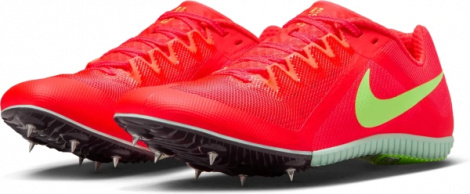 Кросівки бігові Nike ZOOM RIVAL SPRINT червоно-салатові FZ9663-600