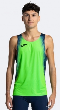 Майка Joma Camiseta Tirantes Elite Xi Verde Fluor Marino