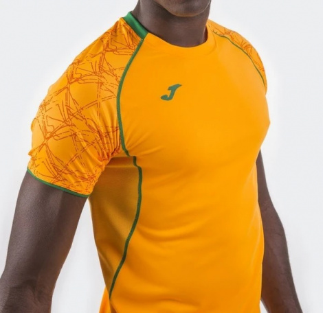 Футболка Joma OLIMPIA 100736.050 помаранчево-зелена