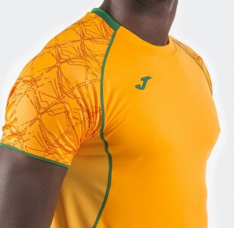 Футболка Joma OLIMPIA 100736.050 помаранчево-зелена