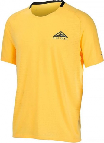 Футболка для бігу Nike M NK DF SOLAR CHASE SS TOP жовта DV9305-848