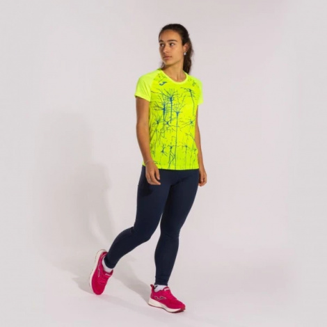 Футболка Joma Elite Ix Short Sleeve T-Shirt Fluor Yellow
