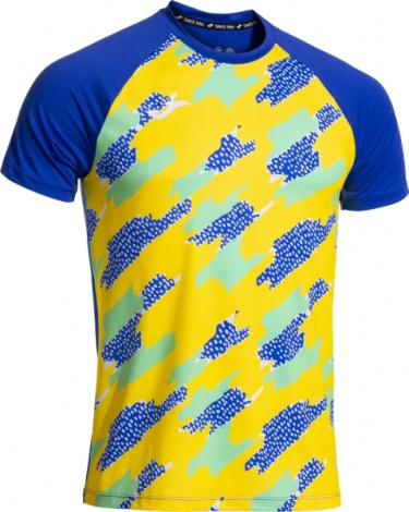 Футболка Joma R-TRAIL сине-желтая