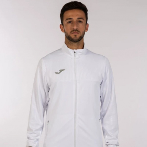 Олімпійка (мастерка) для тенісу Joma MONTREAL біла 102744.200