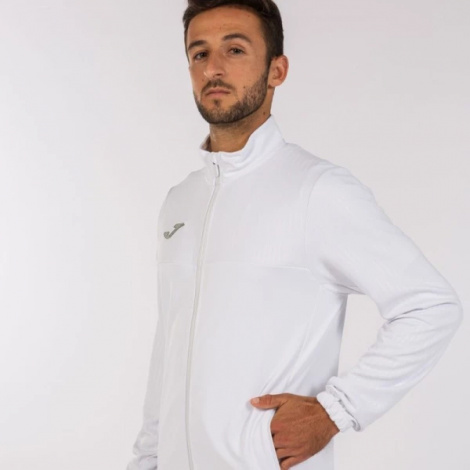 Олімпійка (мастерка) для тенісу Joma MONTREAL біла 102744.200