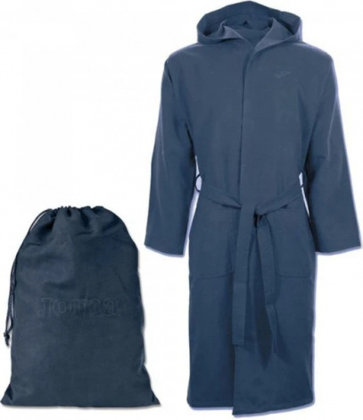 Халат махровий Joma BATHROBE темно-синій 940.001
