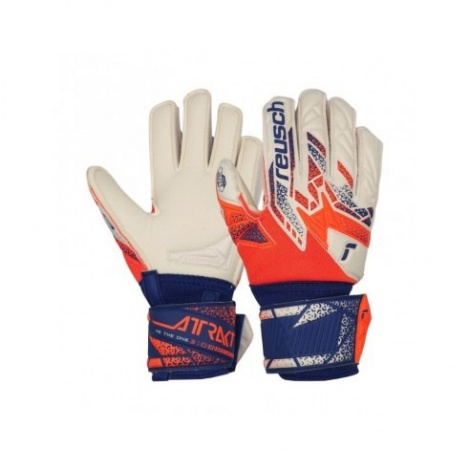 Рукавиці Воротарські Reusch Attrakt Silver Junior 5572214-2500, Цвет Оранжевый, Размер (Европа) - 4