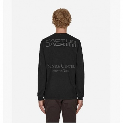 Лонгслів Travis Scott Cact.Us Corp X Nike U Nrg T-Shirt Black