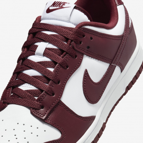 Кроссовки Nike Dunk Low Retro Bordo/White