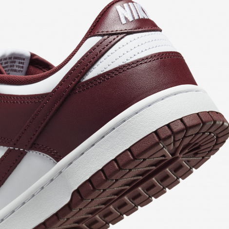 Кроссовки Nike Dunk Low Retro Bordo/White