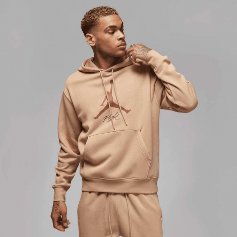 Худи Мужское Air Jordan Ess Flc Baseline Hoodie Beige