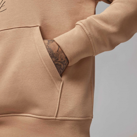 Худи Мужское Air Jordan Ess Flc Baseline Hoodie Beige