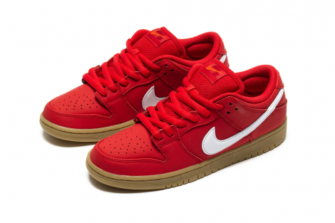 Кроссовки Унисекс Nike Dunk Low Sb Red