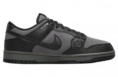 Кросівки Чоловічі Nike Dunk Low Black/Grey Hf1986-001 38.5