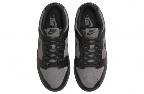 Кросівки Чоловічі Nike Dunk Low Black/Grey Hf1986-001 38.5