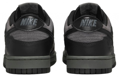 Кросівки Чоловічі Nike Dunk Low Black/Grey Hf1986-001 38.5