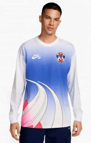 Лонгслів Nike Sb Team Usa Olympics L/S Federation Skate Tee White/White