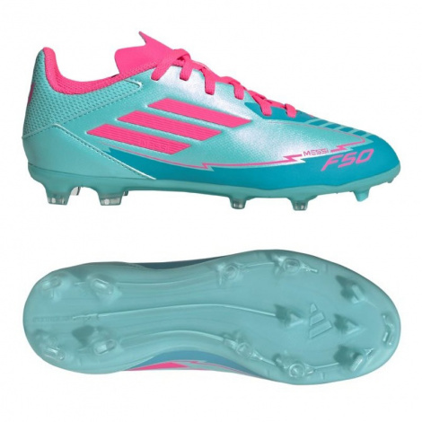 Бутсы Детские Adidas F50 League Messi Ih0931, Цвет Голубой, Размер (Европа) - 31.5