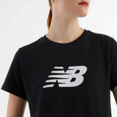 Футболка Жіноча New Balance Sport Jersey Logo Black Wt43582Bk L
