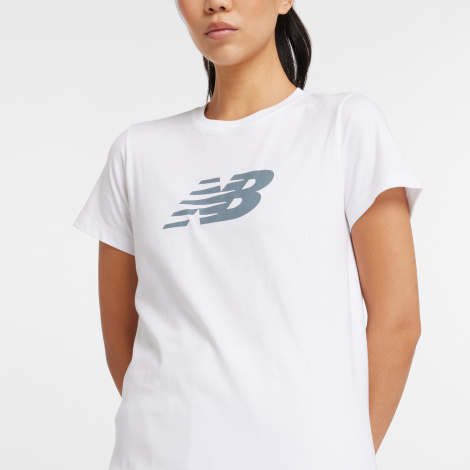 Футболка Жіноча New Balance Sport Jersey Logo White Wt43582Wt L