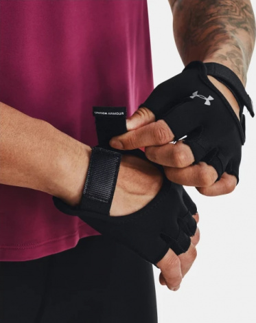 Рукавички для тренінгу жіночі Under Armour WOMEN'S TRAINING GLOVE чорні 1377798-001