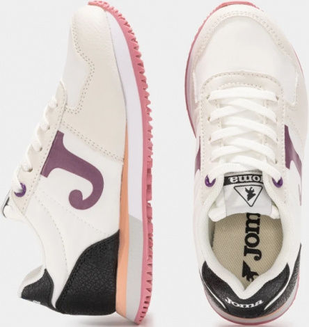 Кроссовки детские Joma ORIGEN бело-черно-розовые JORIGS2525