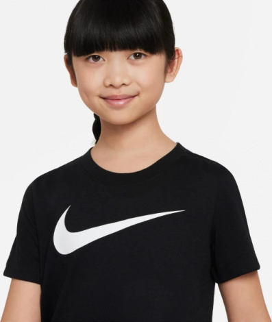 Футболка подростковая Nike NK DF PARK20 SS TEE HBR черная CW6941-010