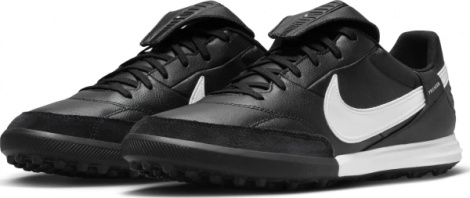 Сороконіжки (шиповки) Nike PREMIER III TF чорно-білі HM0283-001