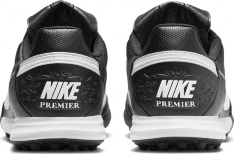 Сороконіжки (шиповки) Nike PREMIER III TF чорно-білі HM0283-001
