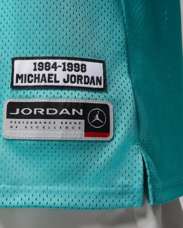 Майка Nike JORDAN ESSENTIALS SUMMER JERSEY бирюзовая HF9375-392